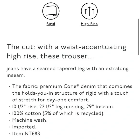 NWT Madewell Superwide-Leg Jeans in Concho Wash - Picture 2 of 2